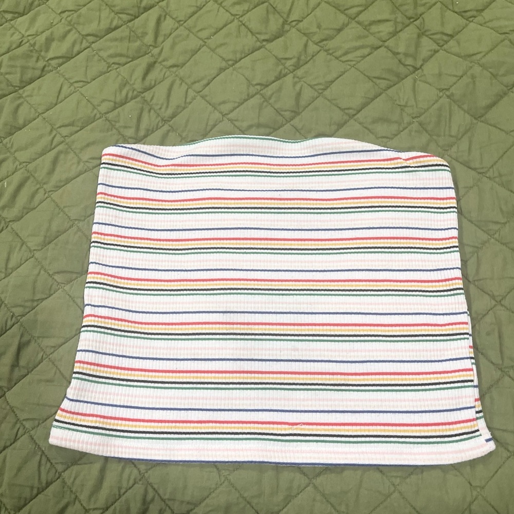 American Eagle Outfitters Red Pink Mini Pencil Skirt